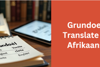 Grundoel Translate in Afrikaans