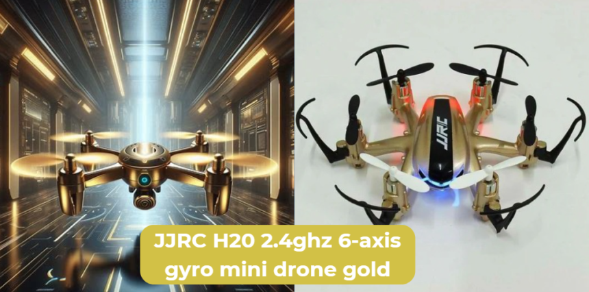 JJRC H20 2.4ghz 6-axis gyro mini drone gold