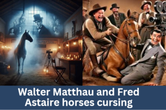 Walter Matthau and Fred Astaire horses cursing