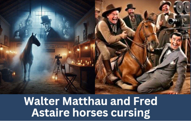 Walter Matthau and Fred Astaire horses cursing