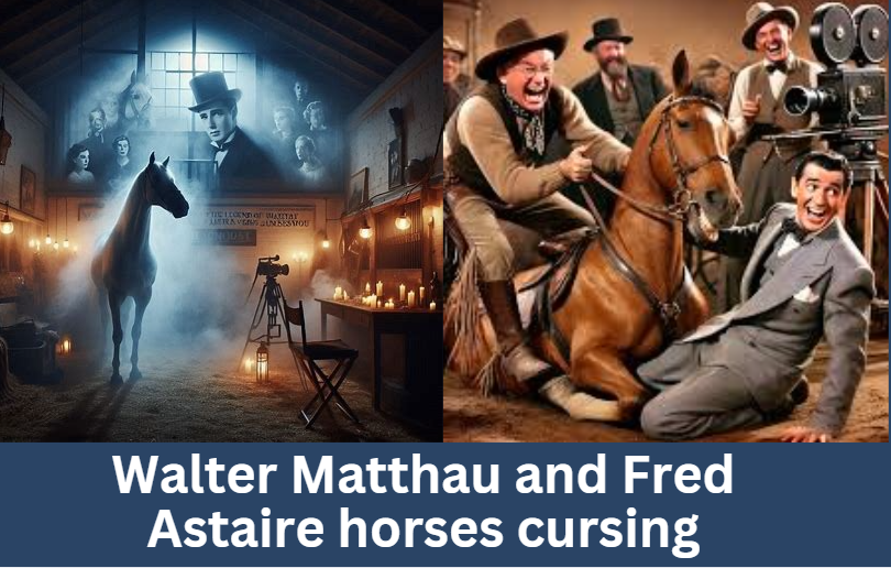 Walter Matthau and Fred Astaire horses cursing