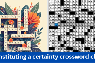 constituting a certainty crossword clue