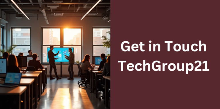 Get in Touch TechGroup21