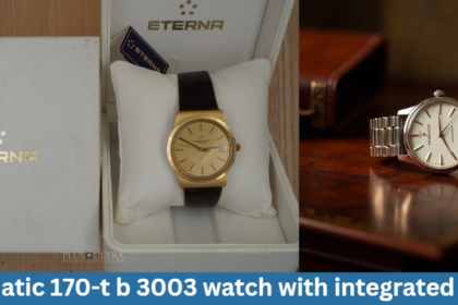 eternamatic 170-t b 3003 watch with integrated bracelet