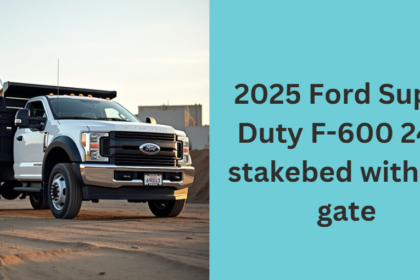 2025 Ford Super Duty F-600 24ft stakebed with lift gate