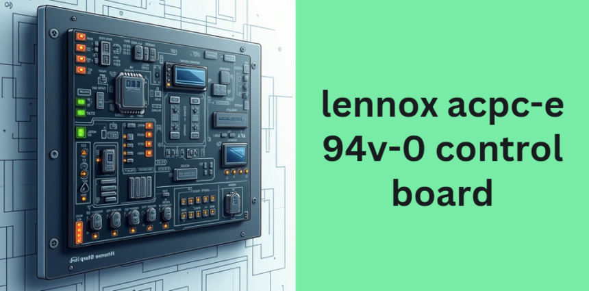 lennox acpc-e 94v-0 control board