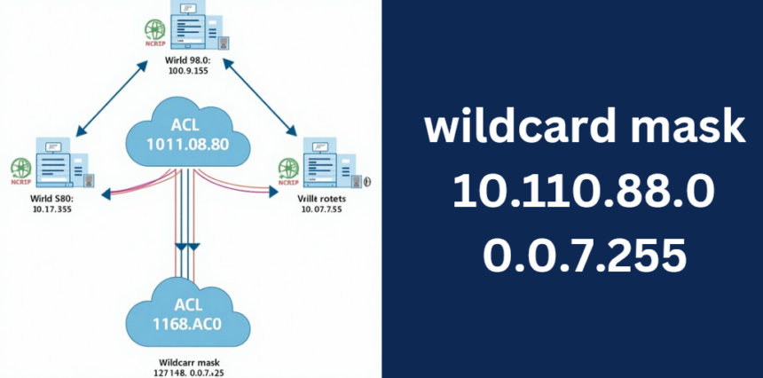 wildcard mask 10.110.88.0 0.0.7.255