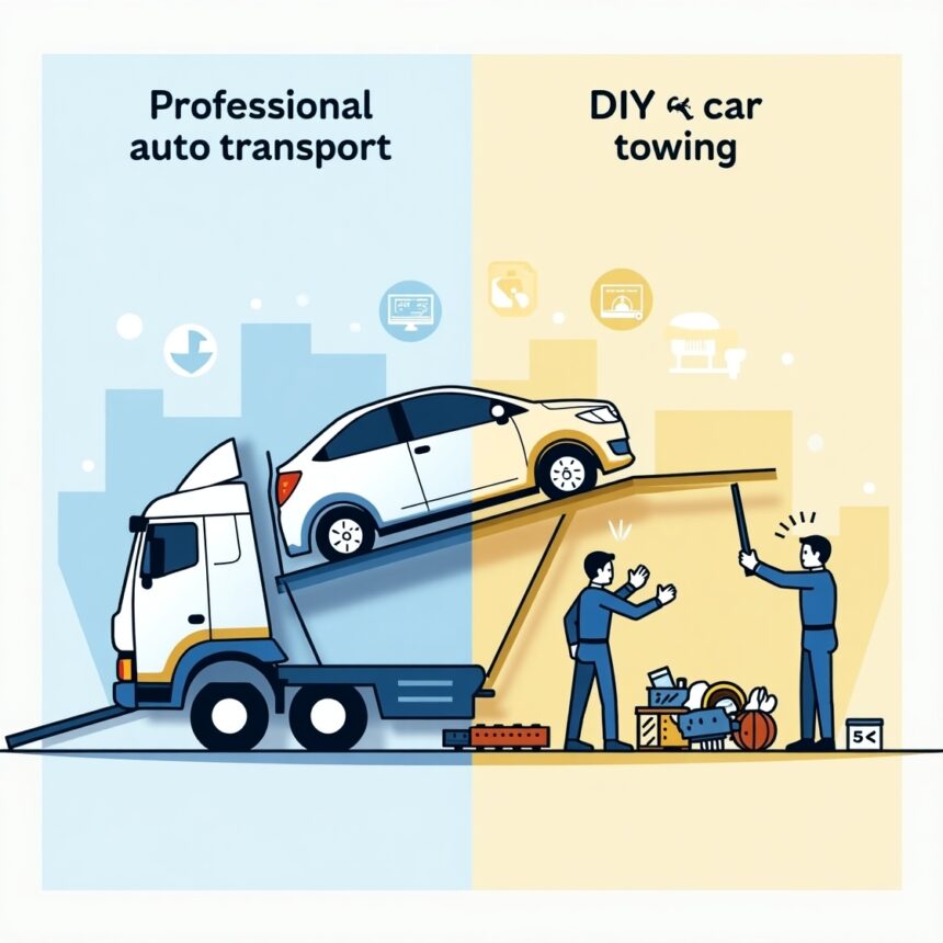 What Sets Professional Auto Movers Apart from DIY Methods?
